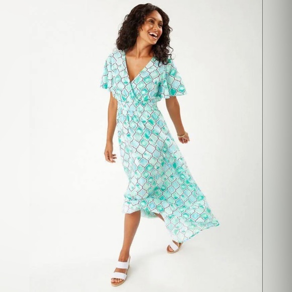 Tommy Bahama Dresses & Skirts - Tommy Bahama Mumbai Medallion Maxi dress NWT